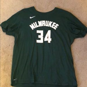 Milwaukee Bucks Giannis Antetokounmpo Shirt